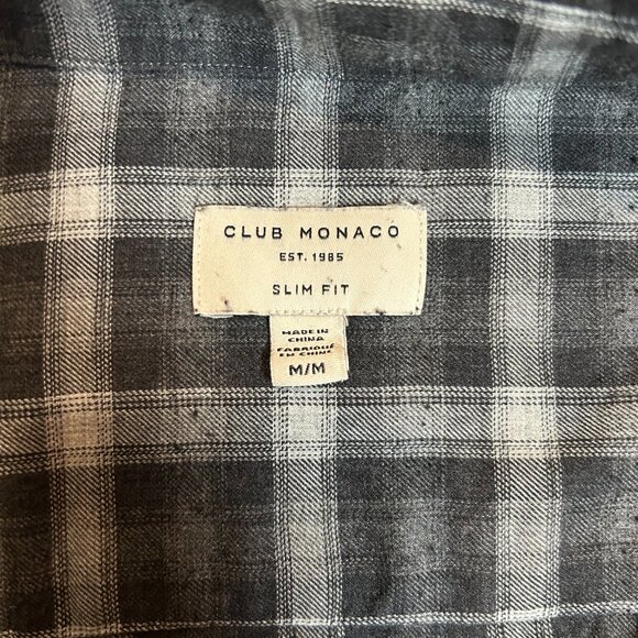 Club Monaco Slim Fit Long-Sleeved Casual Button Down - Picture 3 of 3